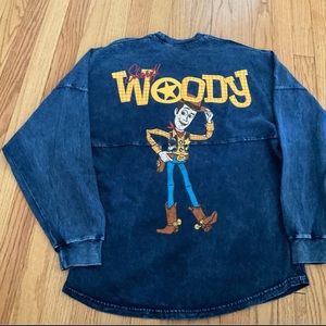 Disney World Park Exclusive Toy Story Land Sheriff Woody Spirit Jersey